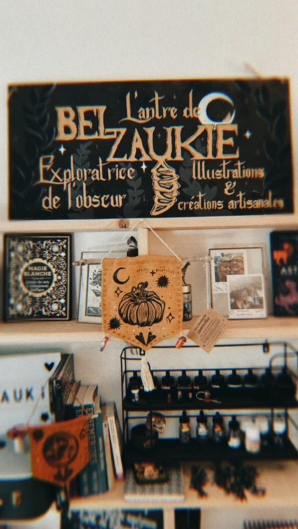 BELZAUKIÉ Artiste peintre et céramiste spécialisée  dans  le médiéval fantastique